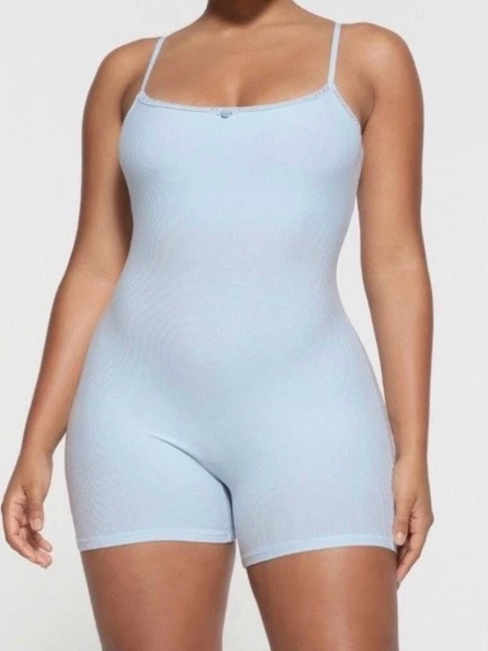 New Women's Skims baby blue sleep Romper - Size 2X